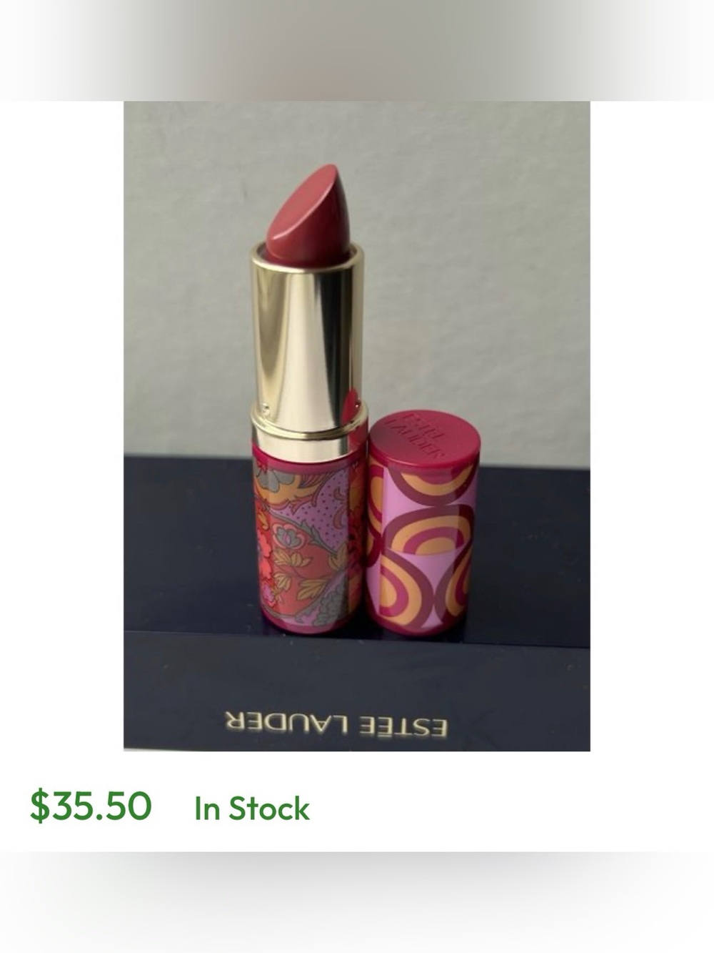 Estee Lauder Lipstick in Statement Rose- limited edition